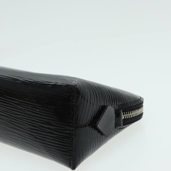LOUIS VUITTON Epi Pochette Cosmetic PM Cosmetic Pouch Black M41348 LV Auth 84088 - Picture 15 of 16